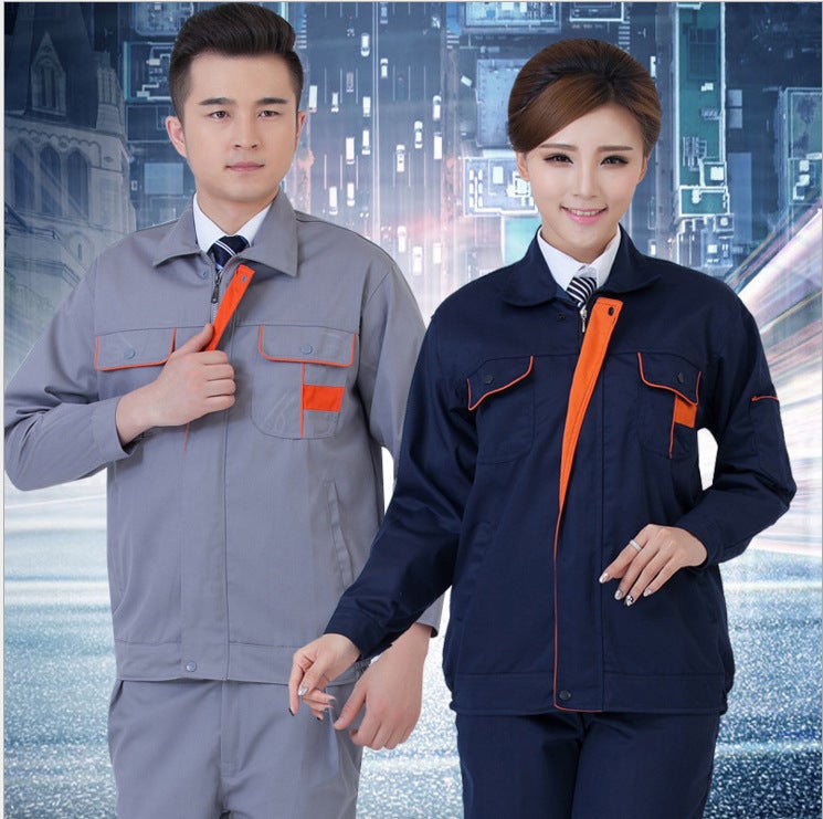 Long Sleeve Auto Repair Wear-Resistant Tooling Coat Factory Workshop Labor Protection Clothing Construction Site Overalls Suit - Image 5